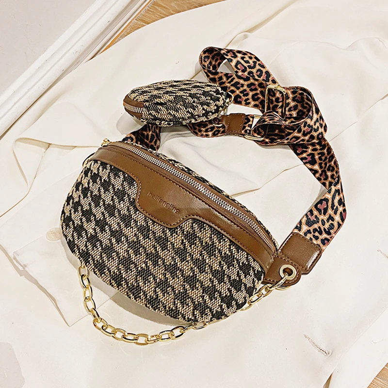 

Designer Shoulder Bags Luxury Brand Handbags Crossbody Tote Bag Leopard Print Clutch Purses Fanny Pack 2022 Evening Waist Packs