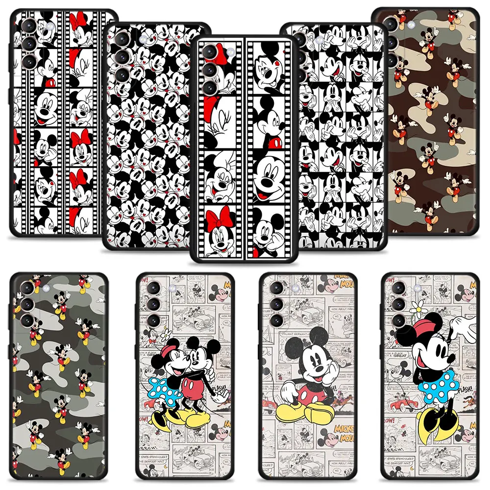 

Case For Samsung Galaxy S22 S21 S20 Ultra FE S22 S21 S20 S10 S9 S8 Plus S10e Note 20Ultra 10Plus Mickey Minnie Mouse Comics