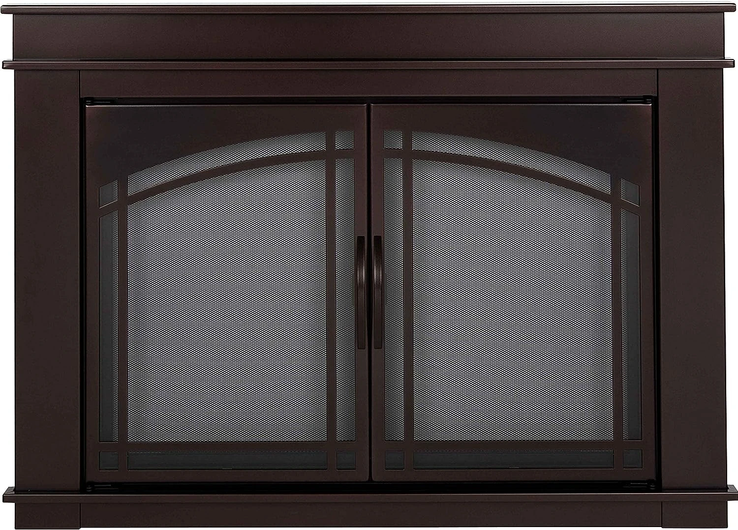 

Fireplace Glass Door, Oil Rubbed Bronze, Large