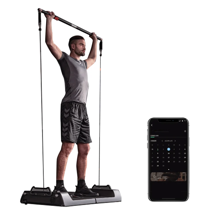 

Foldable Pull Rope Training Board Smart Resistance Band Intelligent Power Station