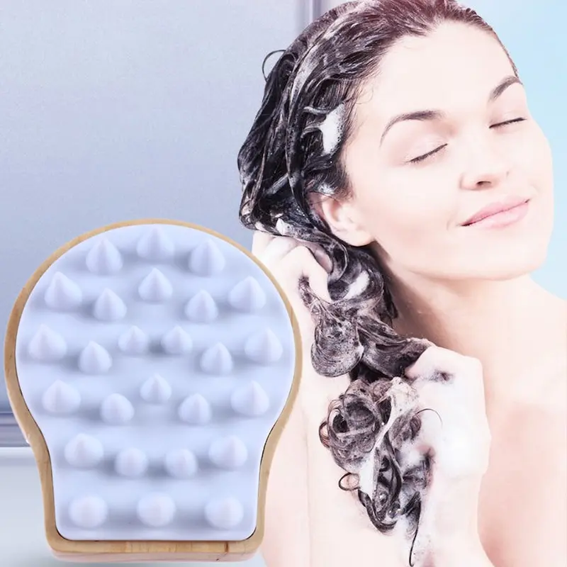 

Деревянная Массажная щетка для тела, Ручной портативный массажер для снятия целлюлита, снятия напряженных мышц, массажный инструмент из на...