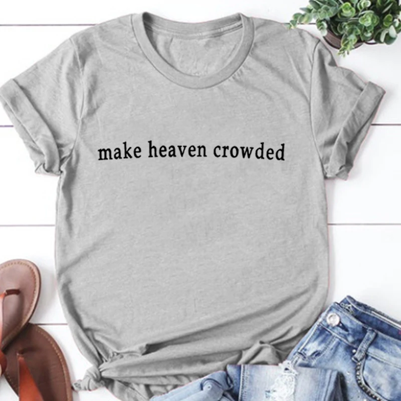 Футболка с надписью Make Heaven