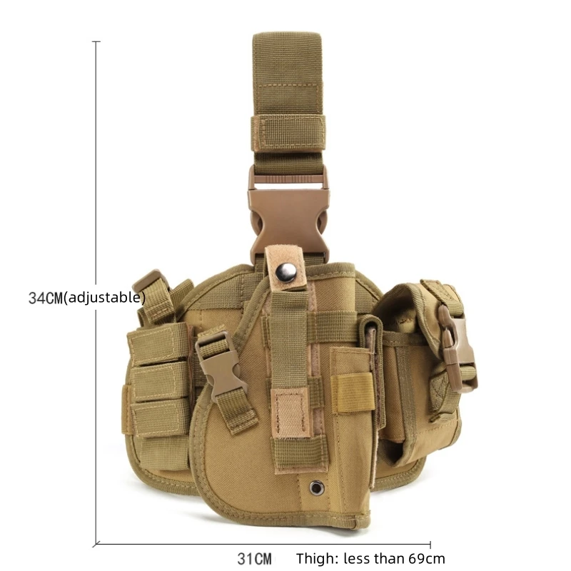 Tactical Leg Bag Molle Military Waist Bags Hunting Pouch Army Outdoor Sport Waterproof Climbing Rucksack Camping Hiking Mochila