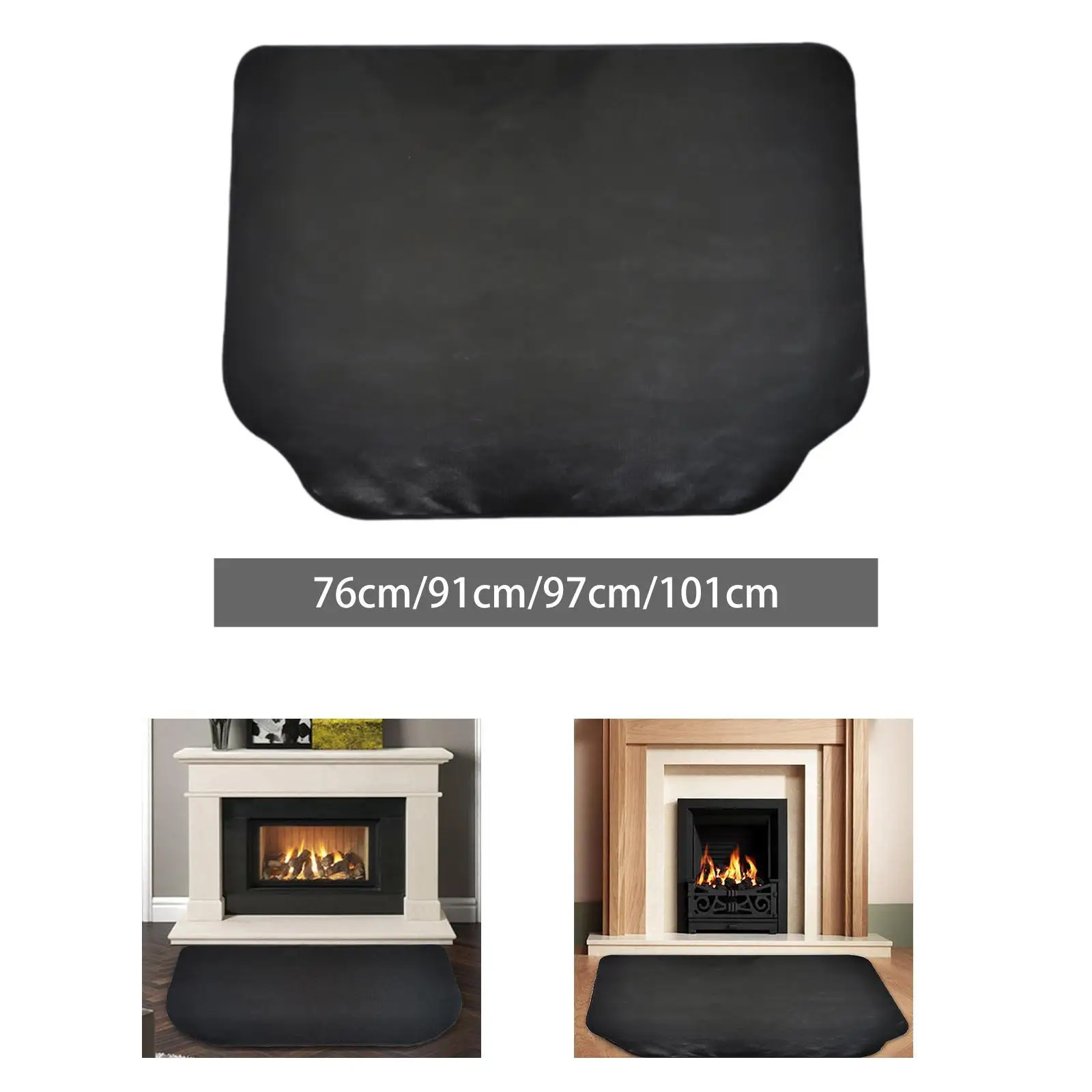 Коврик для камина многоразовый напольный защитный коврик огнестойкий