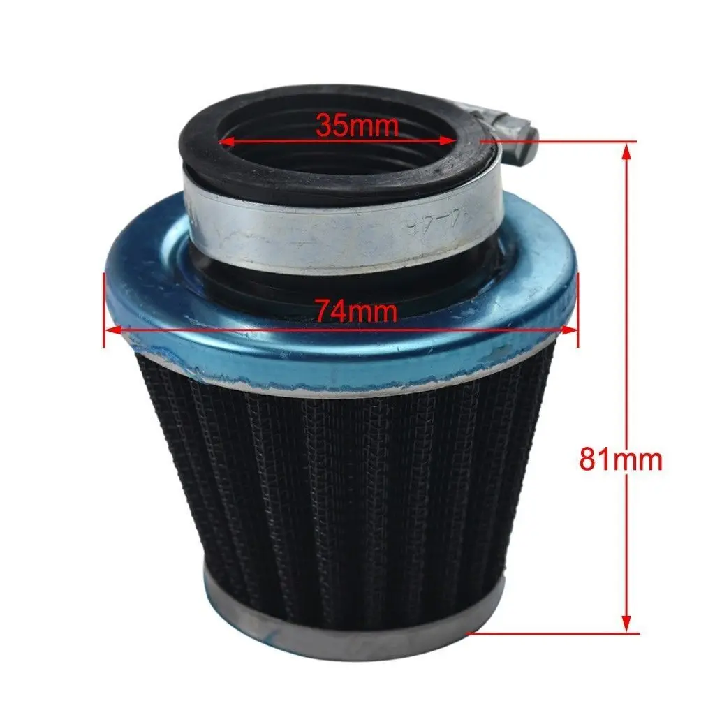 1x35 мм фильтр для очистки воздуха мотоцикла элемент 50cc-110cc ATV Quad внедорожника Honda