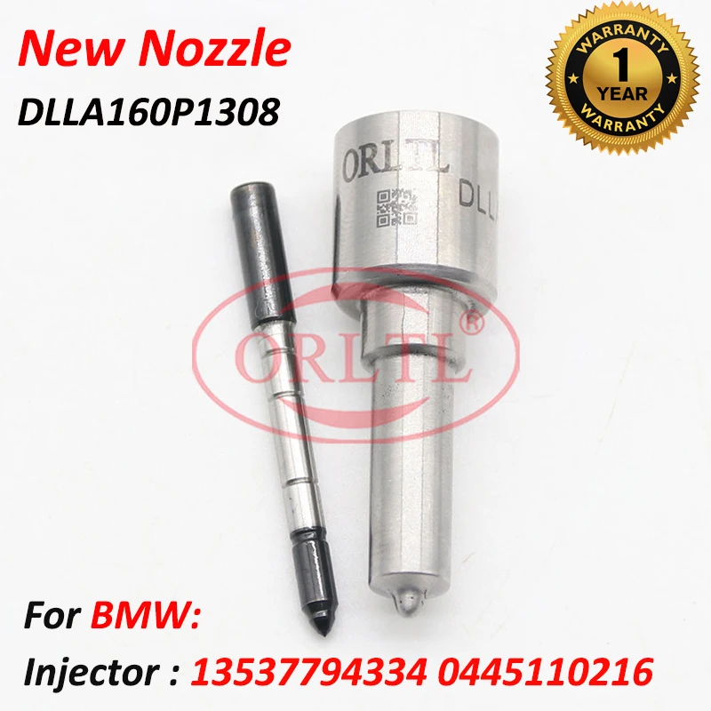 DLLA160P1308 boquilla de inyector Common Rail DLLA 160 P 1308 pulverizador diésel DLLA 160P1308 para BMW 13537793836 13537794334 0445110216
