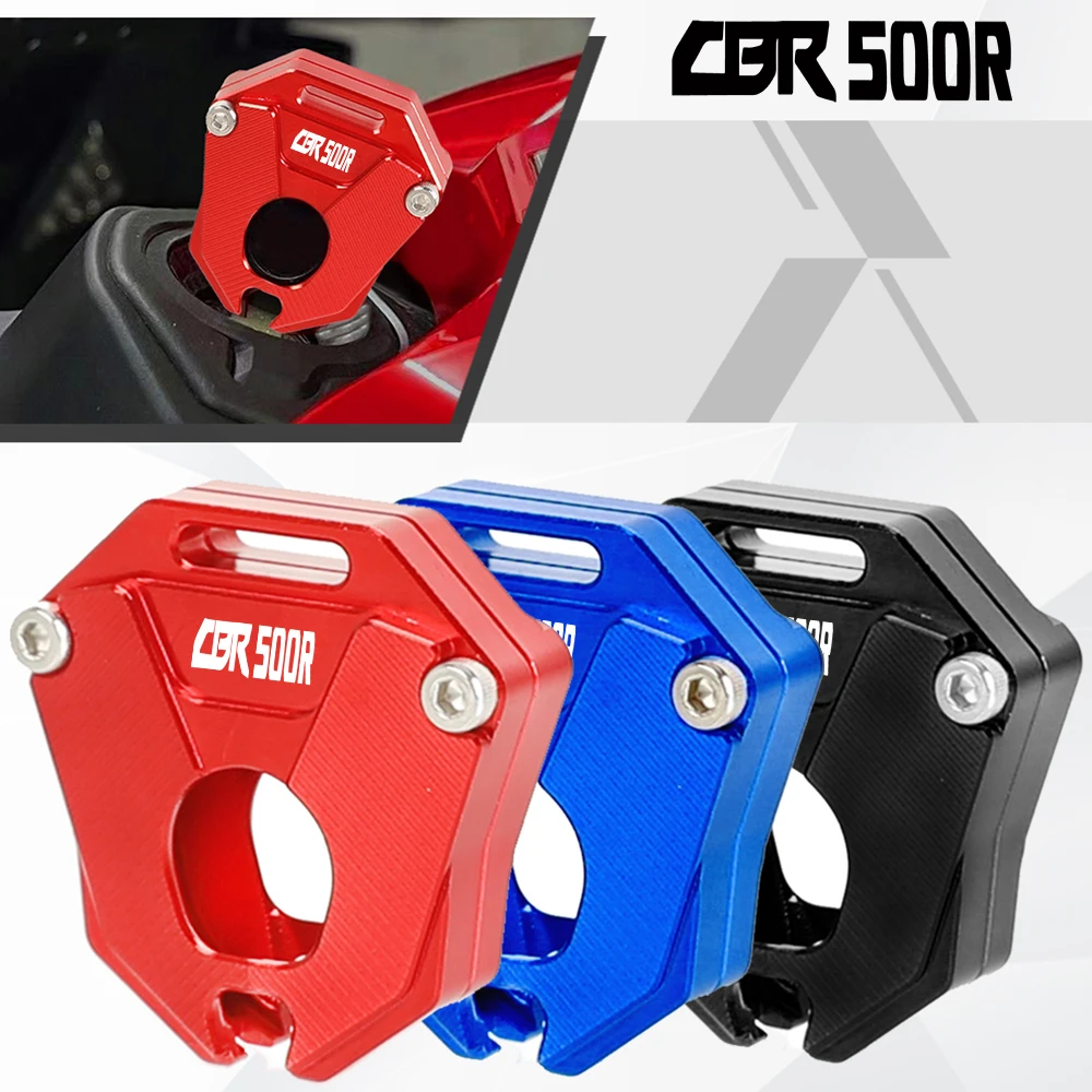 

For honda CBR500R CB500F/X CBR 500R 2013-2018 2019 2020 2021 2022 Motorcycle Aluminum Key Cover Cap Keys Case Shell Protector