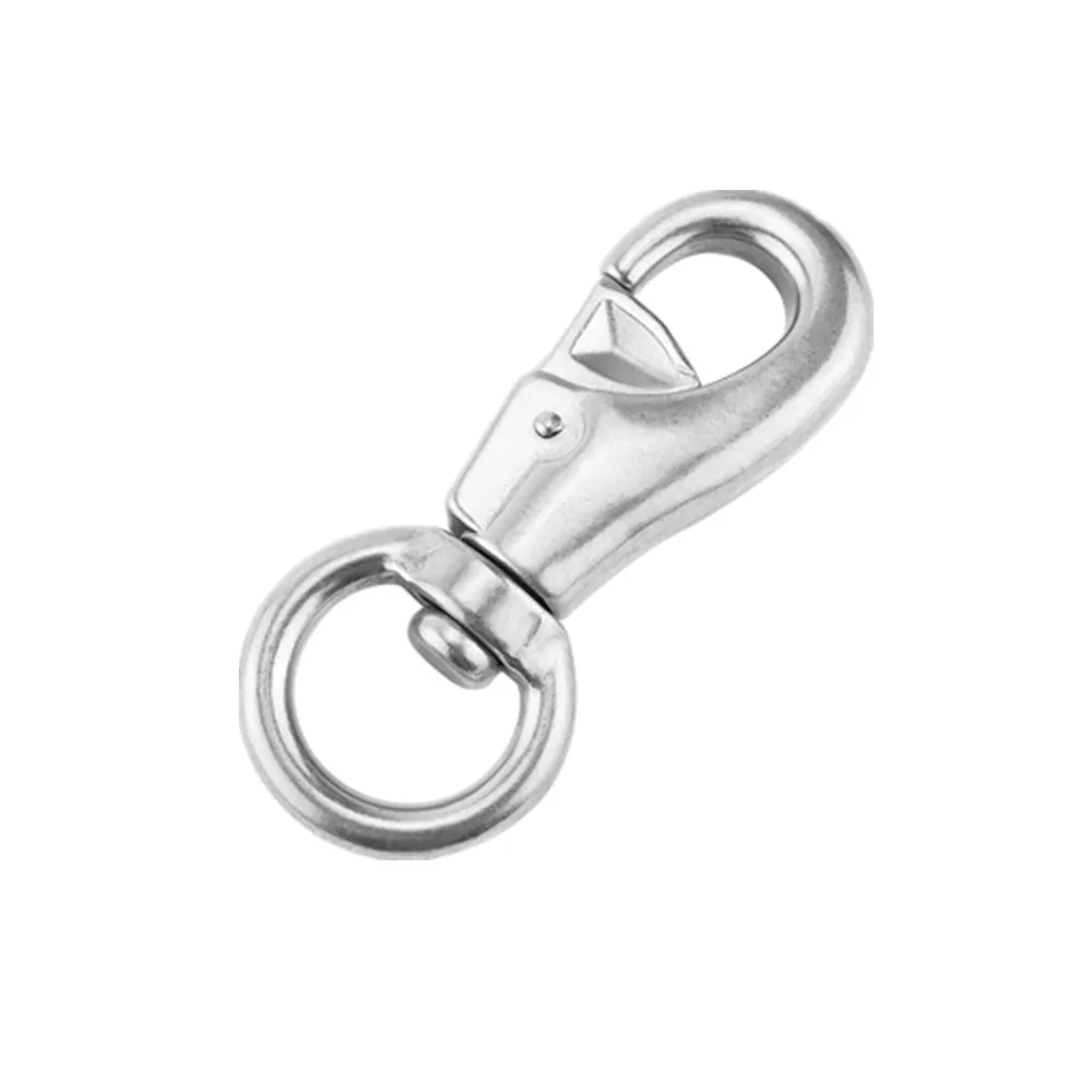 2 шт. поворотный карабин из нержавеющей стали |