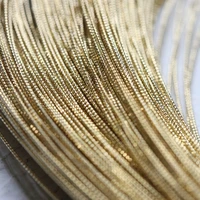4 meters 13 12 feet half hard solid raw brass textured wrapping wire jewelry making diy accessories