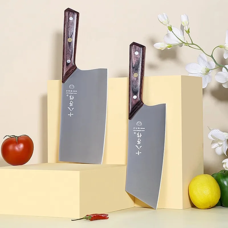 SHIBAZI профессиональный китайский нож из нержавеющей стали ножи мясника для