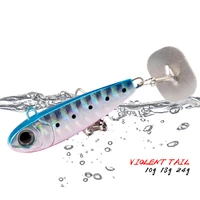 spinner bait lead jig fishing lure rotating tail spoon skining chatterbait japanese wobbler for pike bass trout buzzbait
