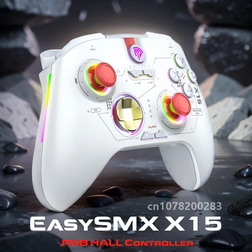 Беспроводной геймпад EasySMX X15 игровой Bluetooth совместимый с ПК Windows ноутбуком