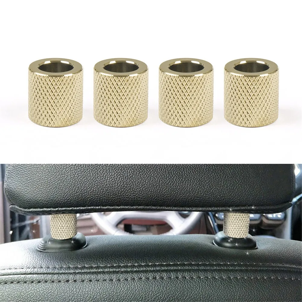 

Rings Crystal Car Seat Headrest Collars Shiny Universal Vehicle Accessory