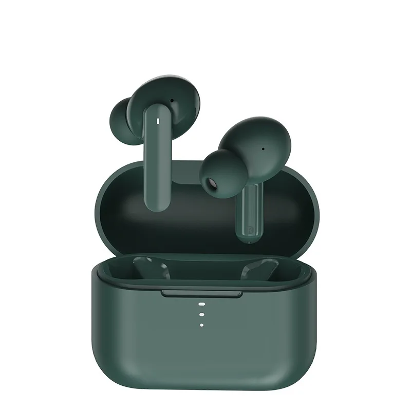 

QCY T10 dual armature driver earphone HiFi wireless headset Bluetooth headphone 4 microphone earbuds HD call customizing APP