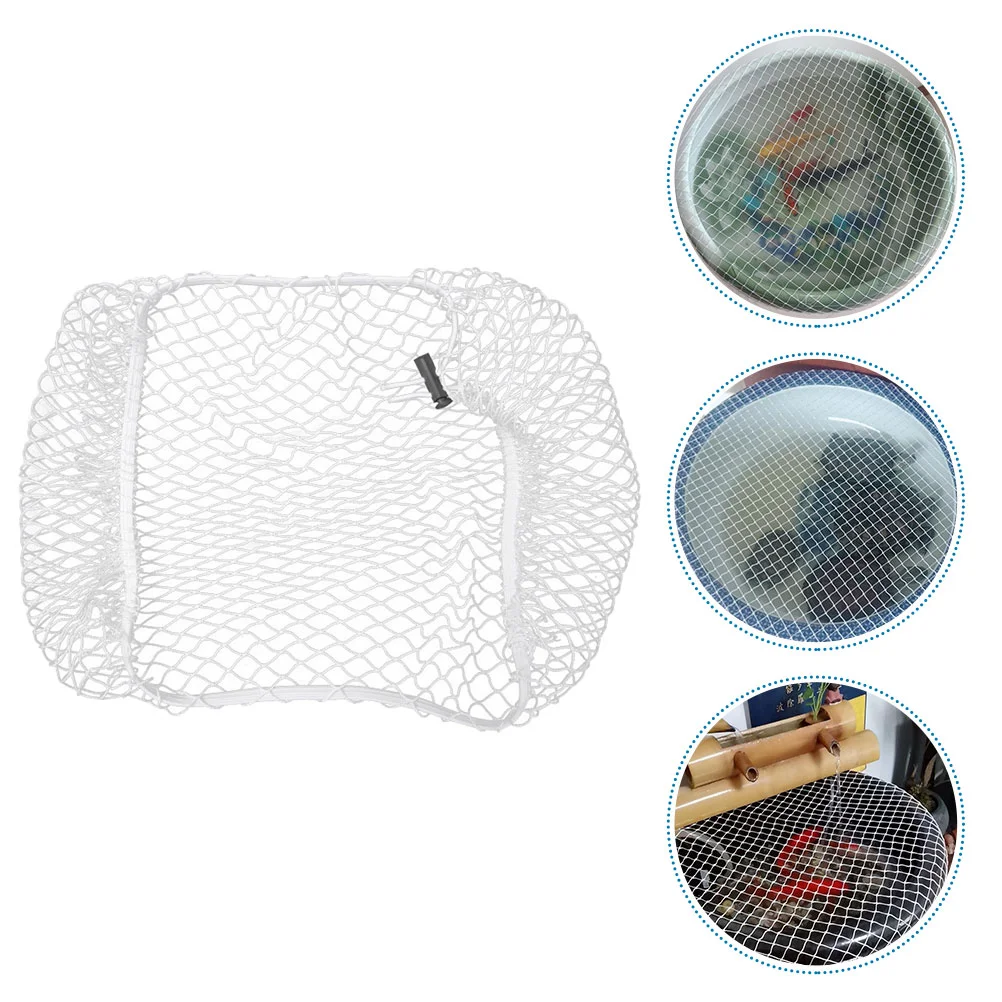 

Fish Bowl Nylon Tank Net Cover Plate Polyester Aquarium Mesh Anti-jumping Screen