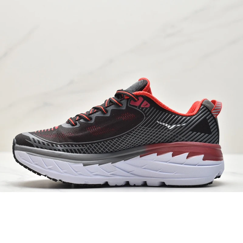 

2023 Original New Bondi 5 Running Shoes Mens Women's Lightweight Cushioning Marathon Breathable Highway Trainer Sneakers