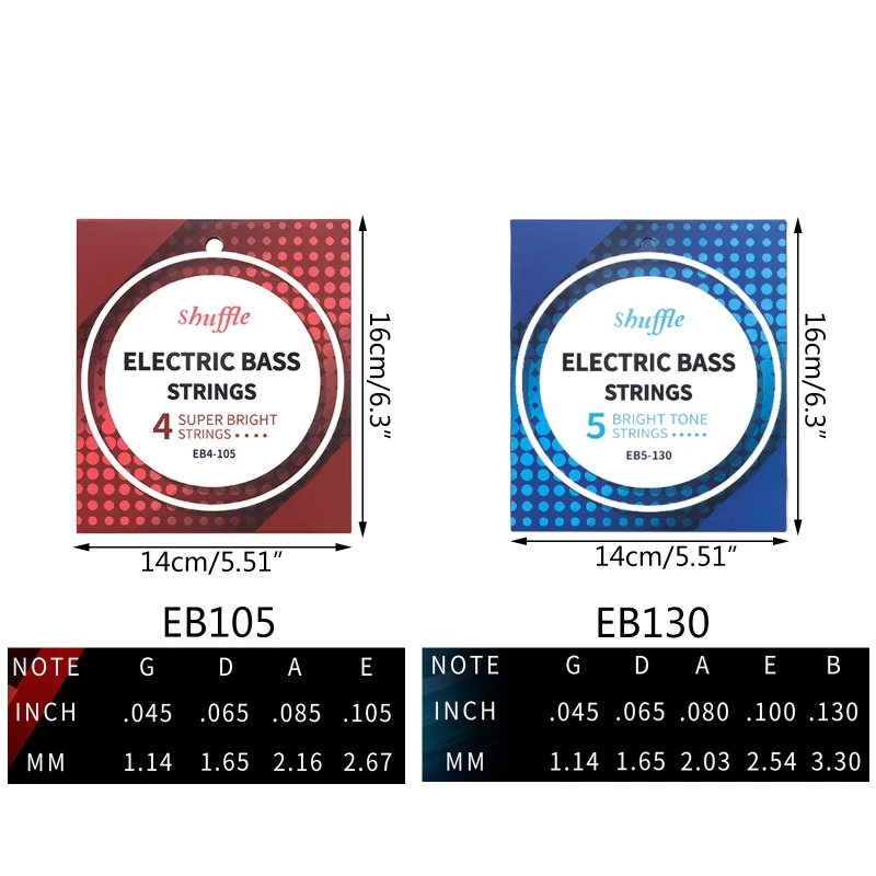 F1FD 4/5-струнные струны для электрической бас-гитары нержавеющая басовая струна