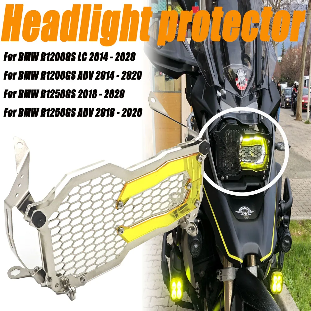 

Headlight Cover for BMW R1250GS R1200GS LC Adventure Headlight Grille Guards for GS 1200 Adventure Headlight Covers 2018 2020