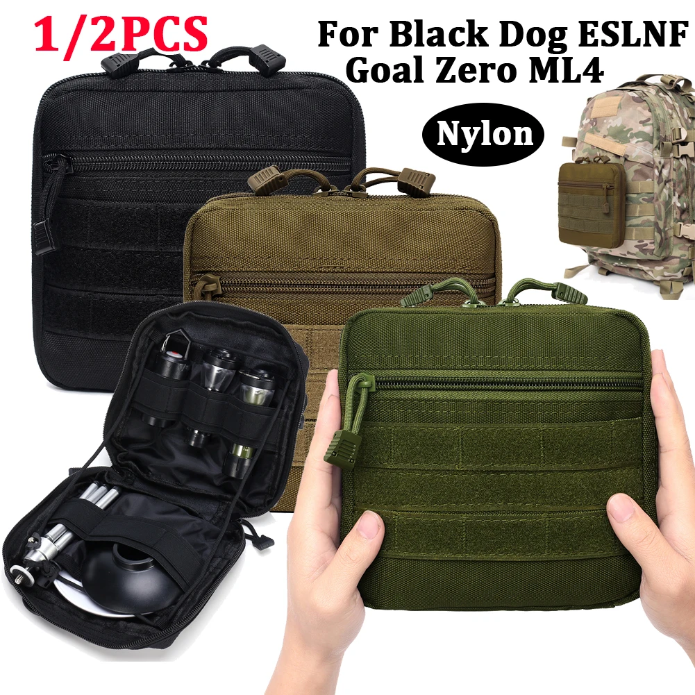 

1/2pcs Multifunctional Storage Bag for Black Dog ESLNF Goal Zero ML4 Lighthouse Organizer for Outdoor Camping Light Accessories