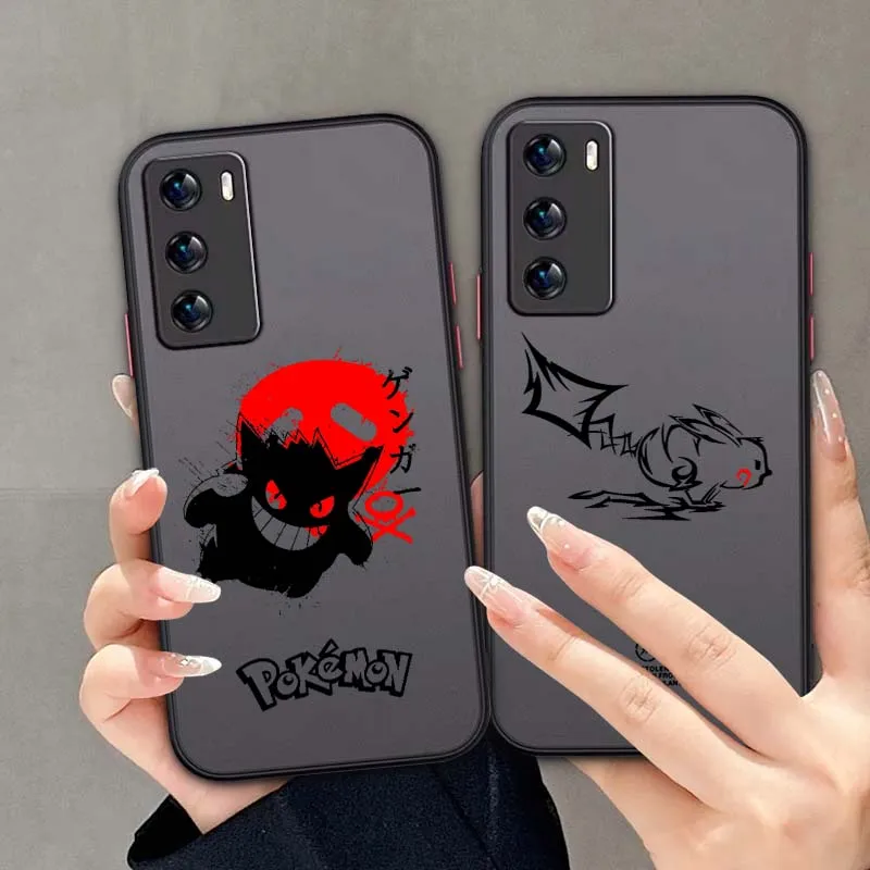 Фото Матовый полупрозрачный чехол для телефона Anime Pokemons Cove для OPPO A98 A96 A95 A94 A93 A92 A79 A78 A77 A76 A74 A73 A72 №2