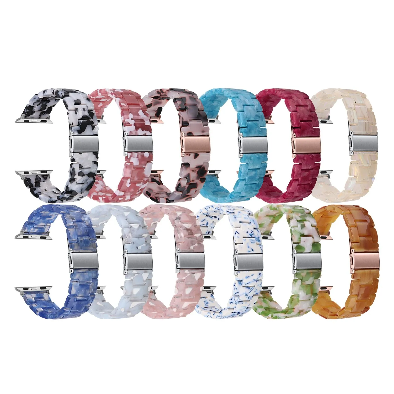 

Ремешок из смолы для подходящих часов IWatch серии 7 45 мм, заменяемые мужские и женские ремешки, мужские браслеты