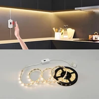 led under cabinet lights hand sweep sensor lamp 5v usb waterproof motion night light wardrobe closet for bedroom kitchen home
