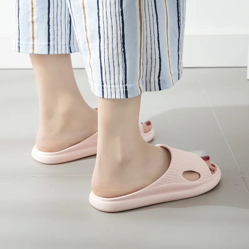 Bathroom Slipper Non Slip Shower Slides Sandals for Women Men Embossed Summer Pool Flip Flop Indoor Home 2022 Shoe