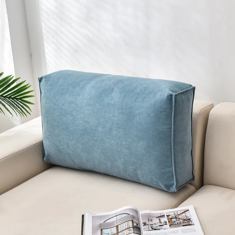 

Soft Backrest Waist Stretcher Couch Pillows Cushions Home Decor Rectangular Sofa Pillow Tatami Back Cushion