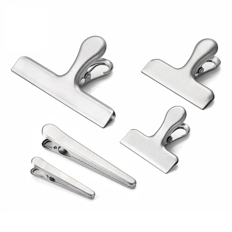 

5 шт./набор, металлические зажимы для пищевых продуктов