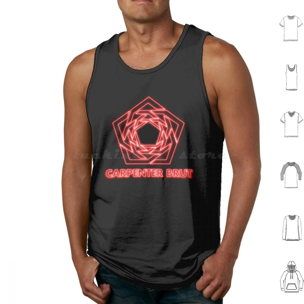 

Best Selling Art-Logo Tank Tops Print Cotton Carpenter Brut Band Carpenter Brut Galaxy Carpenter Brut Maskes Carpenter