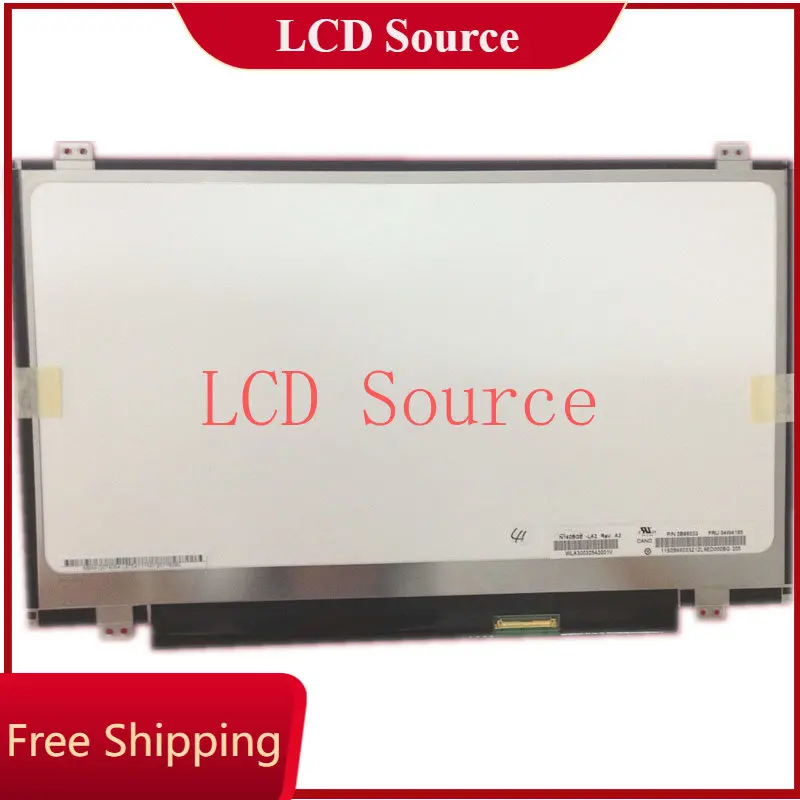 

Φ fit N140BGE-LA2-LA2 L31 L41 L42 N140BGE-L43 HB140WX1-500 HB140WX1-600 HB140WX1-300 1366 × 768 14 "Новинка