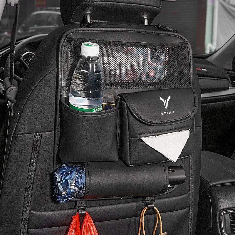 Органайзер для хранения на спинку сиденья автомобиля сумка из искусственной