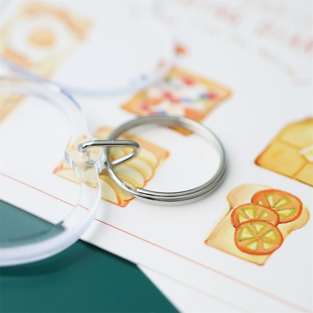 Прозрачные акриловые вставки для изготовления ювелирных изделий 2-5 шт