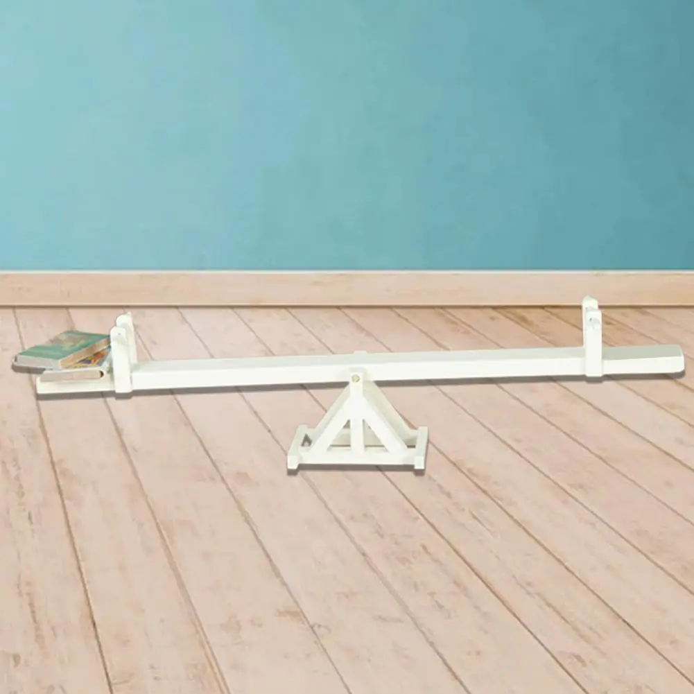 

Novelty Dollhouse Shooting Props Seesaw Dollhouse Seesaw Solid Color Adorable
