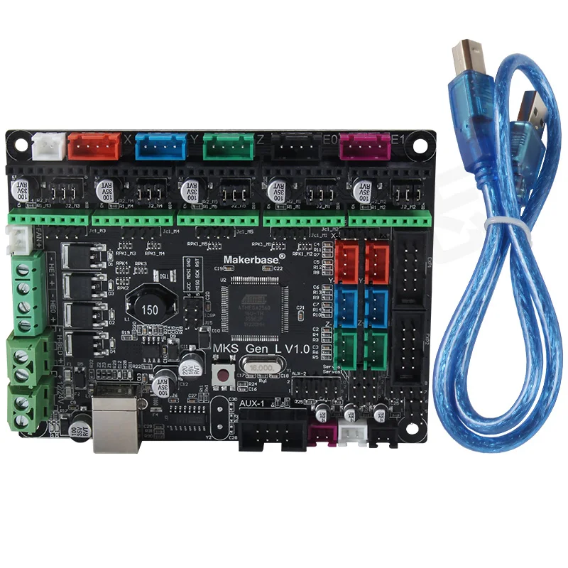 3d Printer Mainboard Control Board Mks GenL V1.0 2.1 Compatible Rams