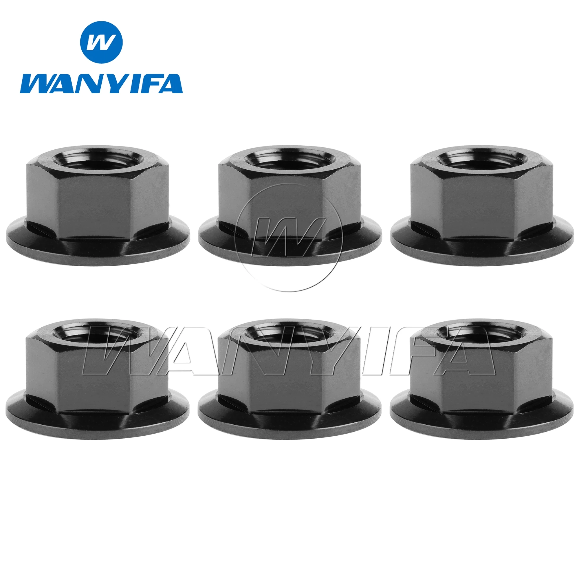 

Титановые гайки Wanyifa M5 M6 M8 M10 M12 M14 M16 6 шт.