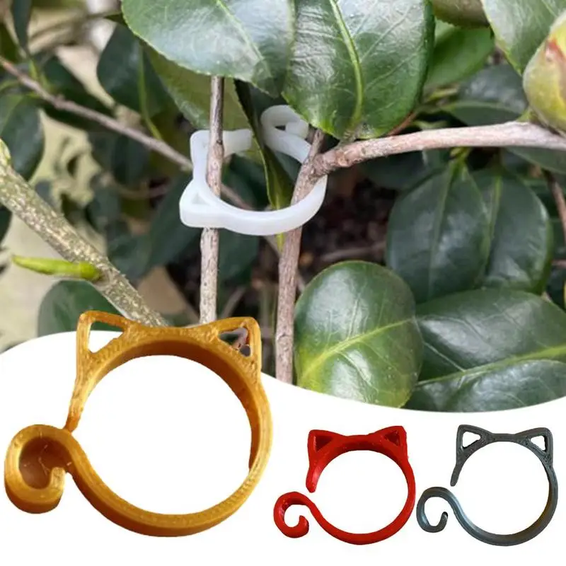 

2 шт., пластиковые вертикальные зажимы для фиксации растений