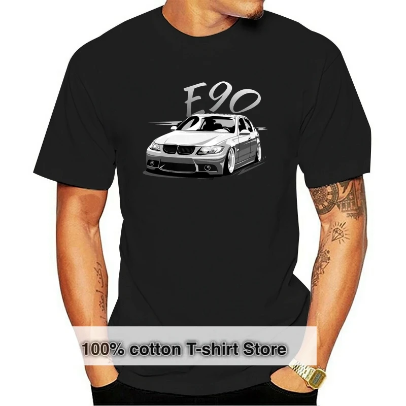 

2018 Fashion Summer T Shirt Germany Classic Legend Car E90 Power Casual Short Sleeve