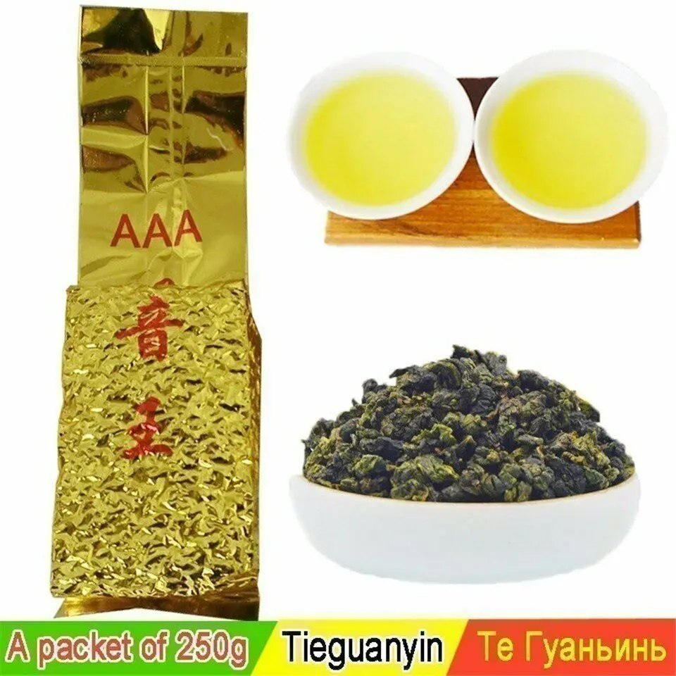 

2022 250g Anxi Ti guan Yin Tea Weight Lose Tiguanin Tea Gaiwan Oolong Tea Tea Pot