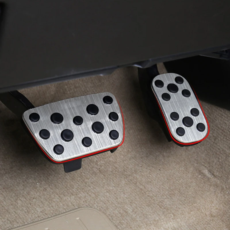 

Aluminum Car Accelerator Brake Clutch Pedals Plate Cover For Toyota Land Cruiser Prado 150 2010-2017 2018 2019 2020 Accessories