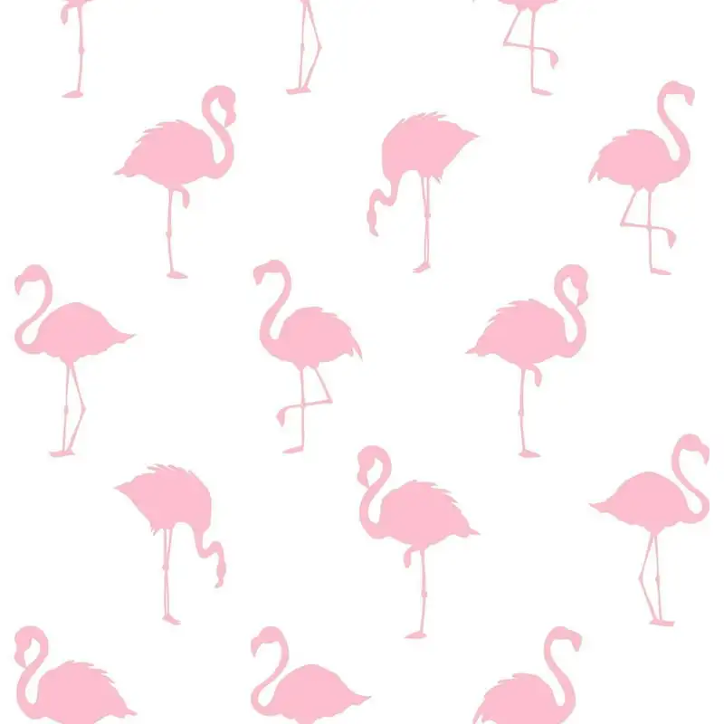 

Lovett Pink Flamingo Unpasted Non Wallpaper, 20.5-in by 33-ft, 56.4 sq. ft. Pegatinas paredes decoración adhesivo Colored cont