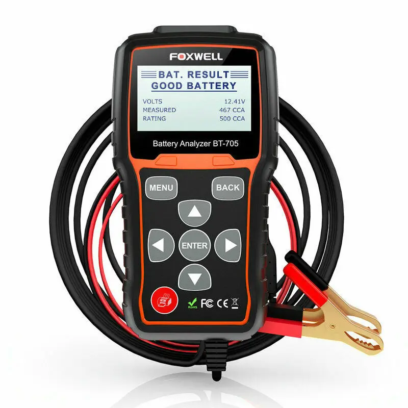 

FOXWELL Digital Auto Battery Analyzer Alternator Starter Tester for Cars