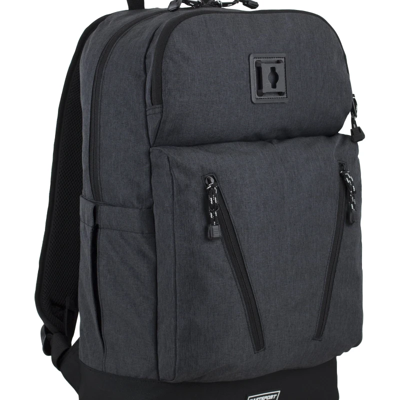 

Unisex Academic Backpack, Dark Grey