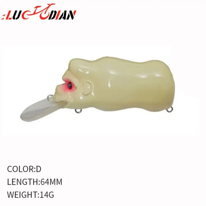 

64mm/14g 3d Natural Eyes Fishing Bait 9 Colors Fishing Lures Japanese Luya Bait Fishing Goods 1pcs Goods For Fishing Fake Bait