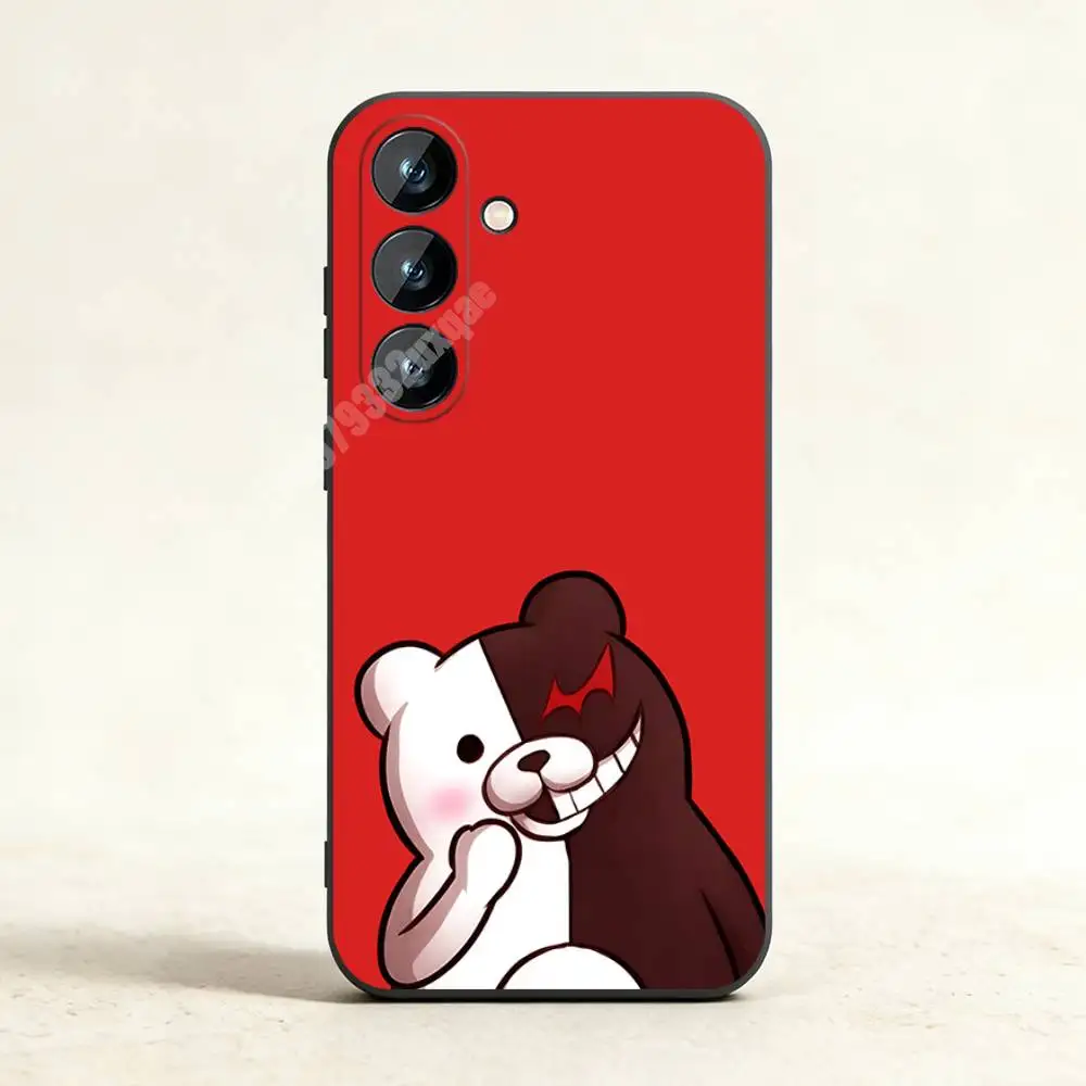 Фото Чехол для телефона Danganronpa M-Monokuma для Samsung Galaxy A12 13 A20 21 22 A30 31 32 A51 52 A71 72, противоударный бампер №5