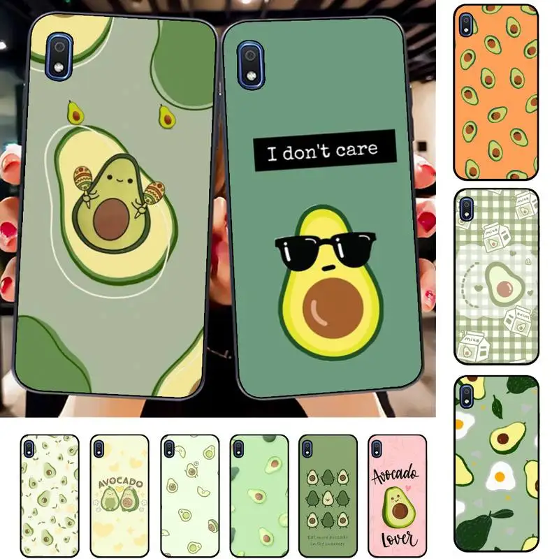 

Cute Cartoon Fruit Avocado Phone Case for Samsung A51 01 50 71 21S 70 31 40 30 10 20 S E 11 91 A7 A8 2018