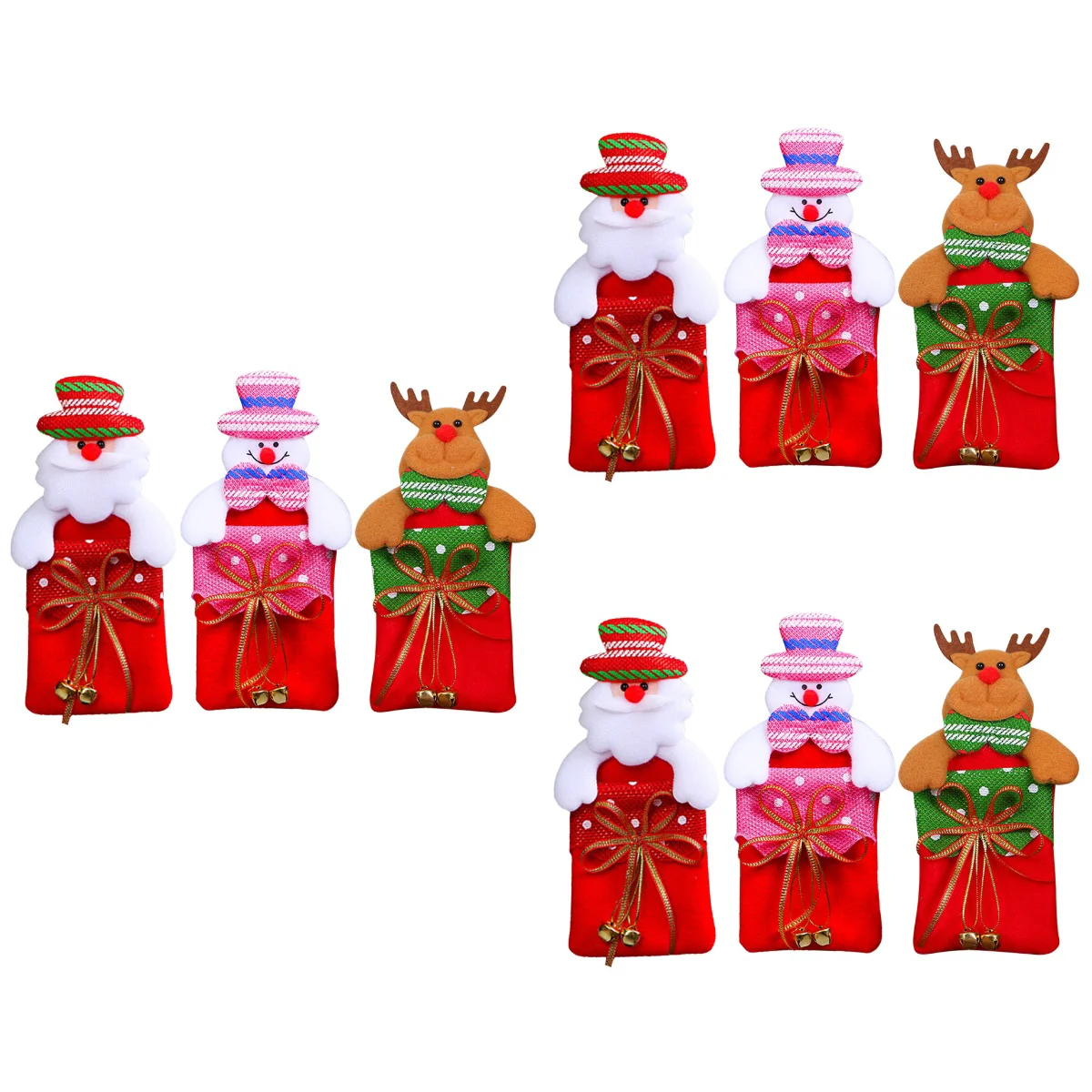 

Christmasparty Candy Favor Gift Favors Holiday Suppliescookie Present Santastorage Mini Drawstring