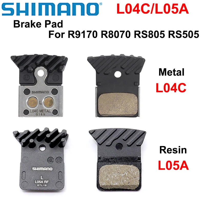 

Shimano L03A L05A L04C Brake Pad DEORE SLX XT Resin Metal Pad Cooling Fin Ice Tech Mountain Road M8110 M7110 R9170 R8070 R7070