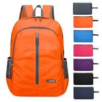 new outdoor casual backpack men women foldable lightweight travel bag portable waterproof sport fitness backpack