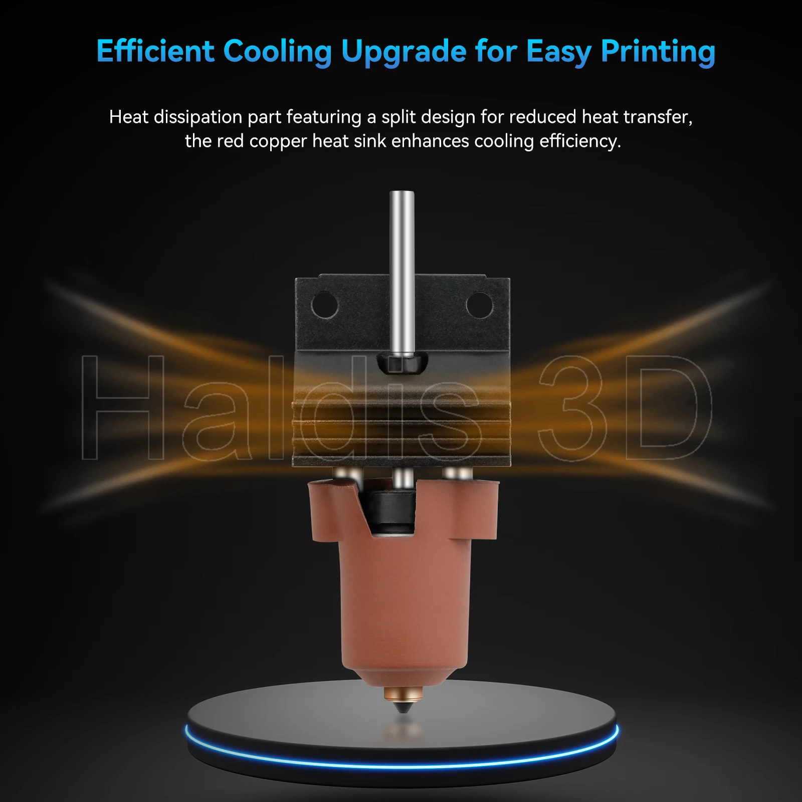 Обновленный комплект Hotend для Creality K1CK1 Max, цельная насадка для быстрой замены, керамический нагревательный блок, детали для 3D-принтера с высоким расходом (art.: 3920cd0160ede) - 3920cd0160ede